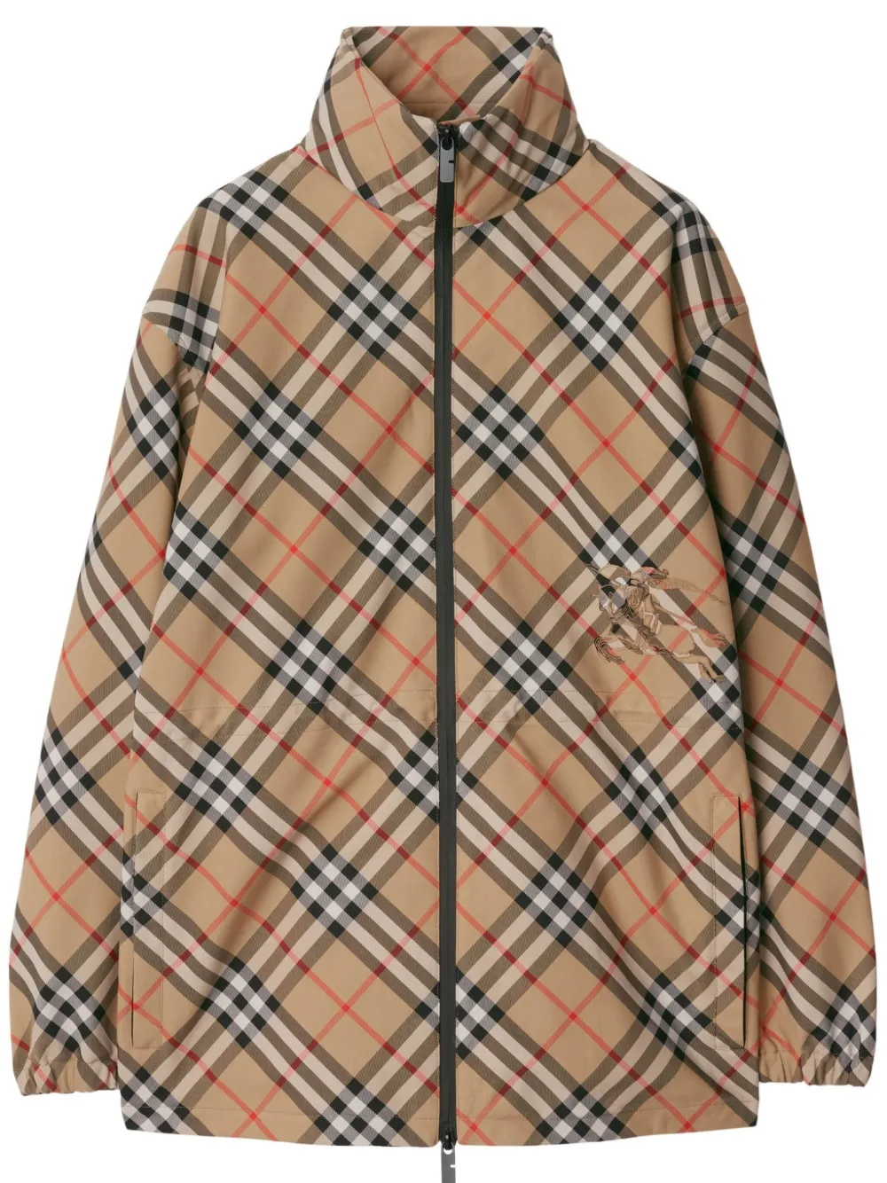 Burberry Geruit jack Beige
