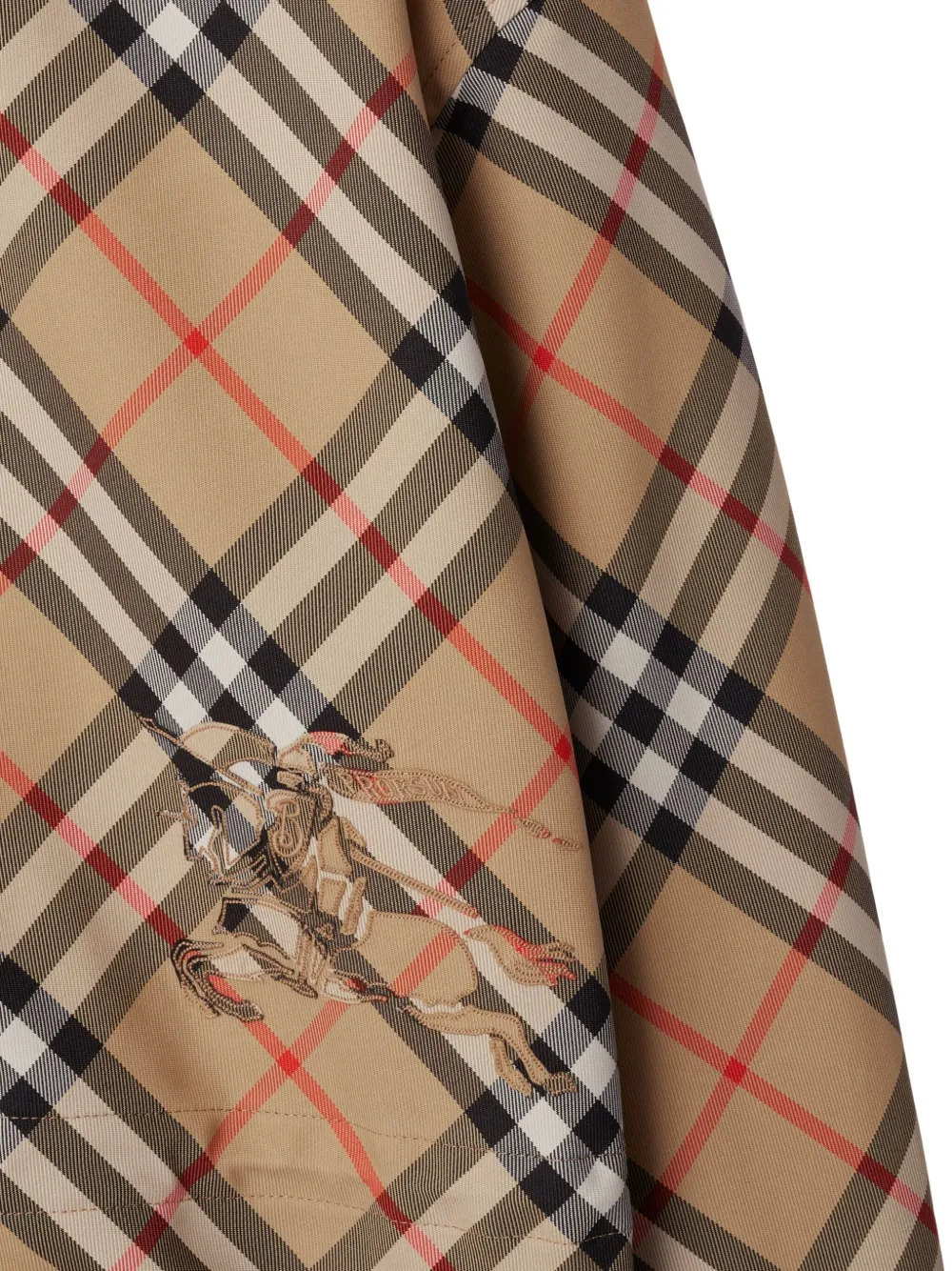 Burberry Geruit jack Beige