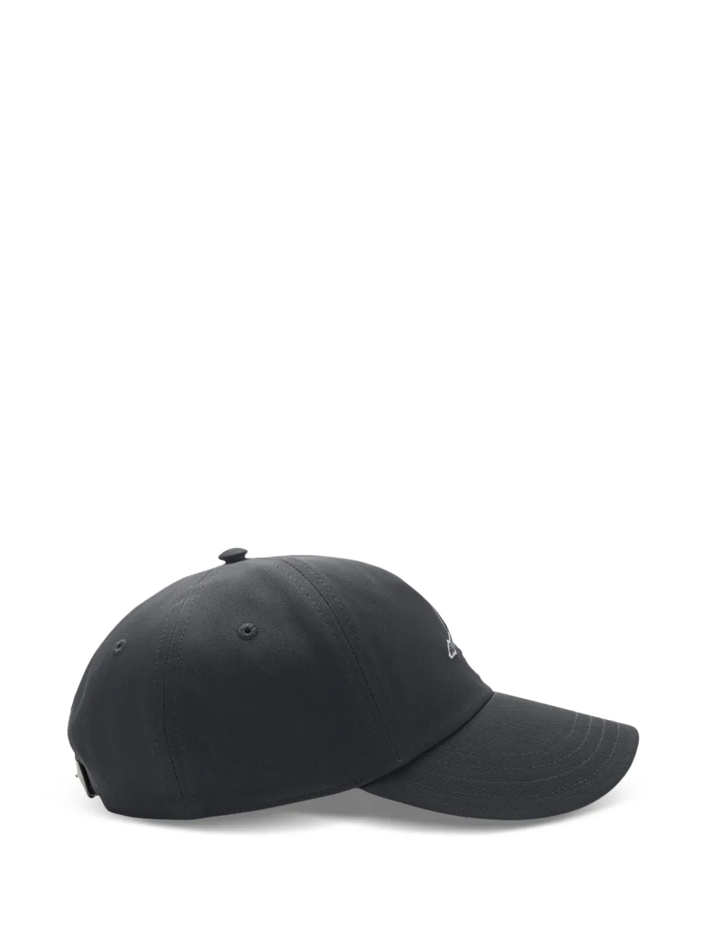 Burberry EKD Cotton Baseball Cap | Grey | FARFETCH