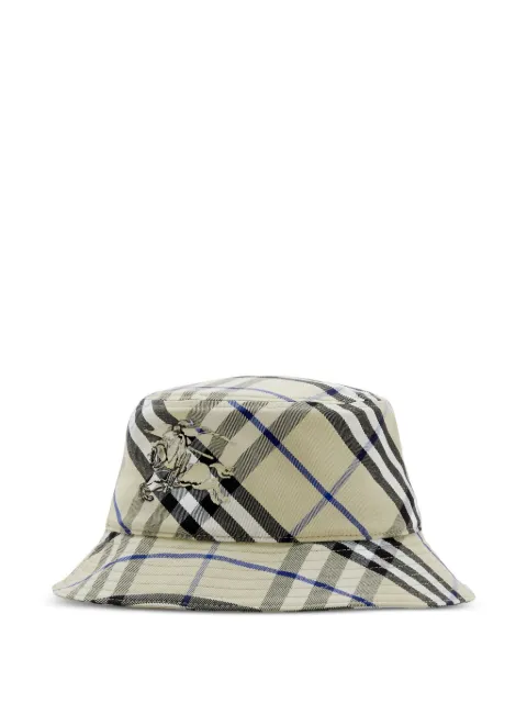 Burberry gorro de pescador EKD con motivo de cuadros