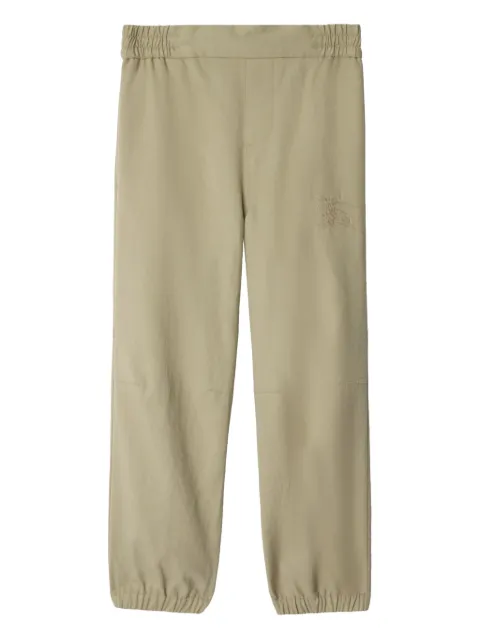 Burberry Kids cotton straight-leg trousers