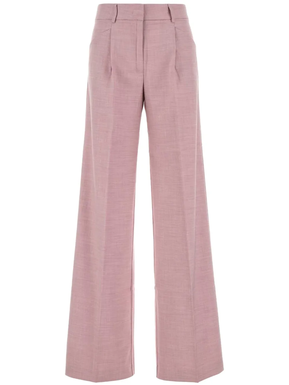 THE ANDAMANE stretch palazzo pants | Pink | Image 1