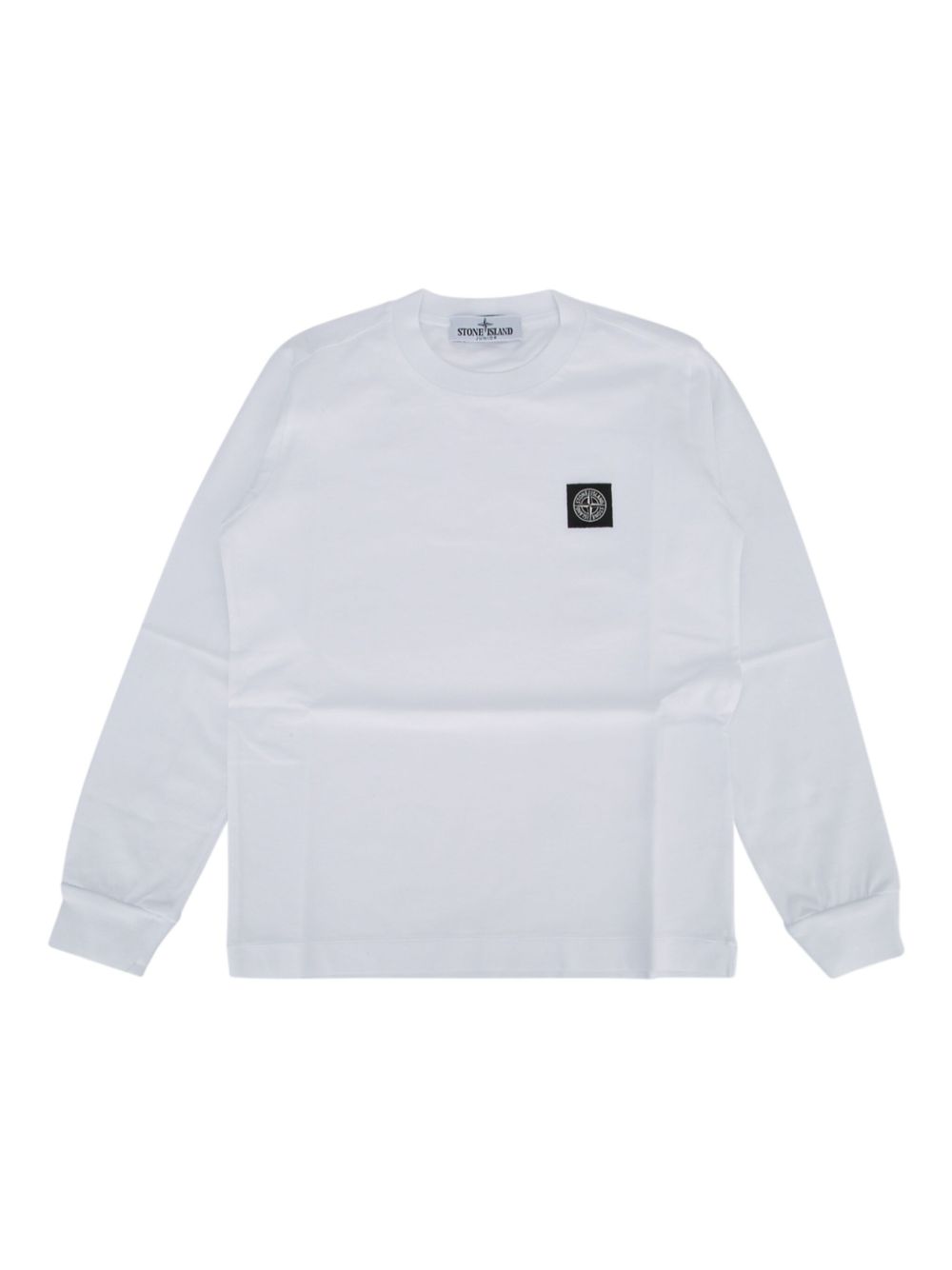 Stone Island Junior Compass-patch T-shirt Wit