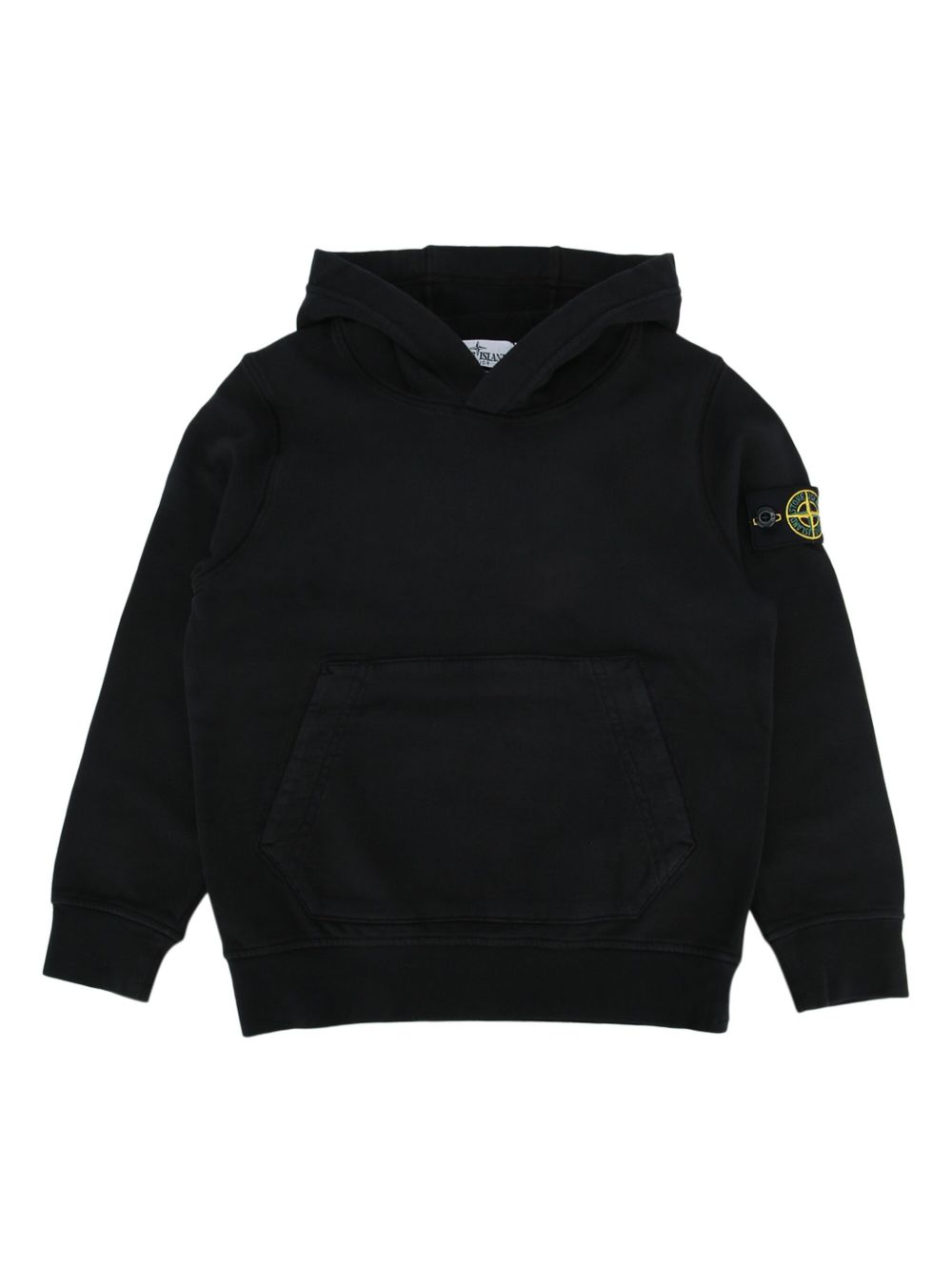 Stone Island Junior Compass-badge sweater - Black