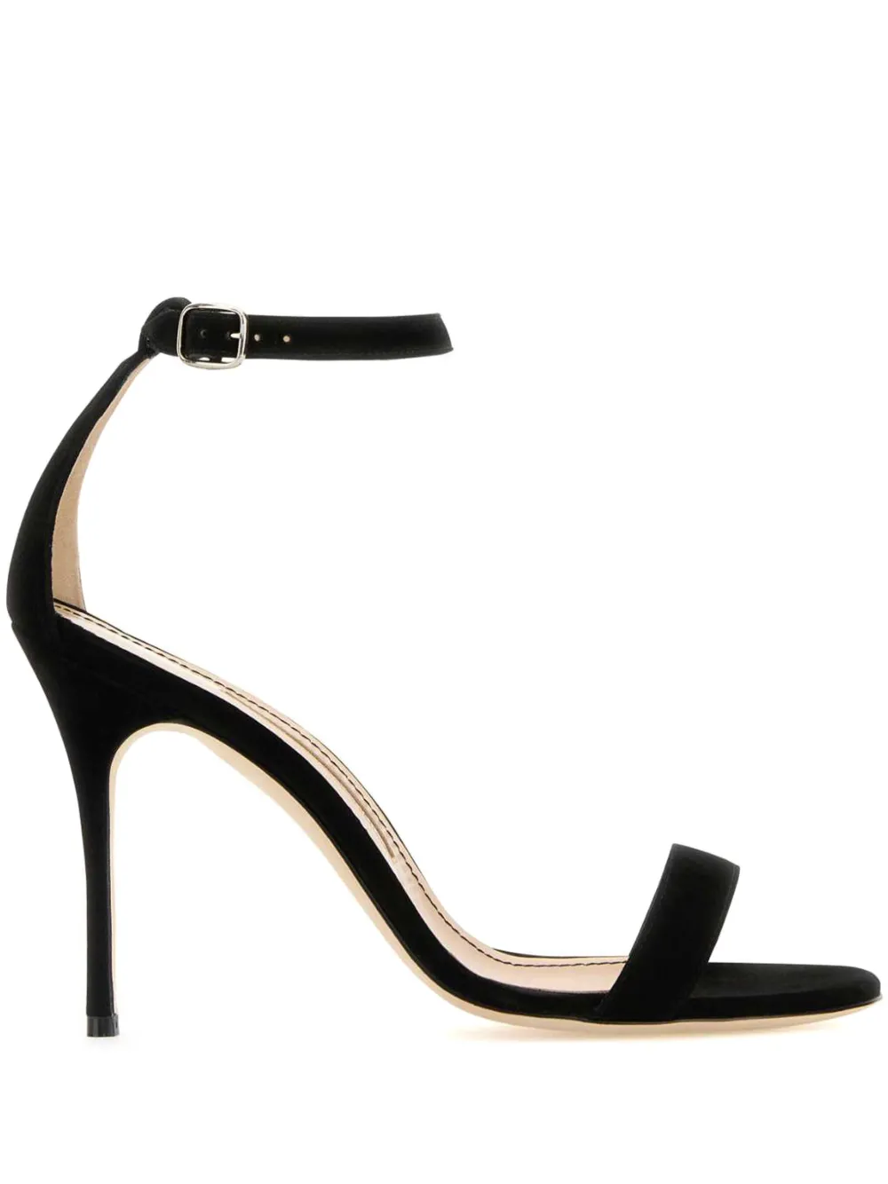 Manolo Blahnik 105mm Chaos sandals Black