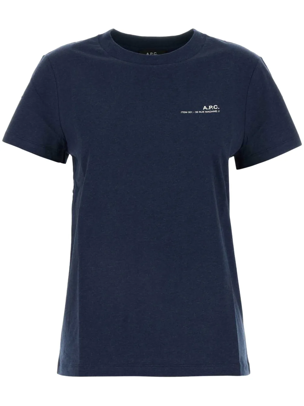 A.P.C. Katoenen T-shirt Blauw