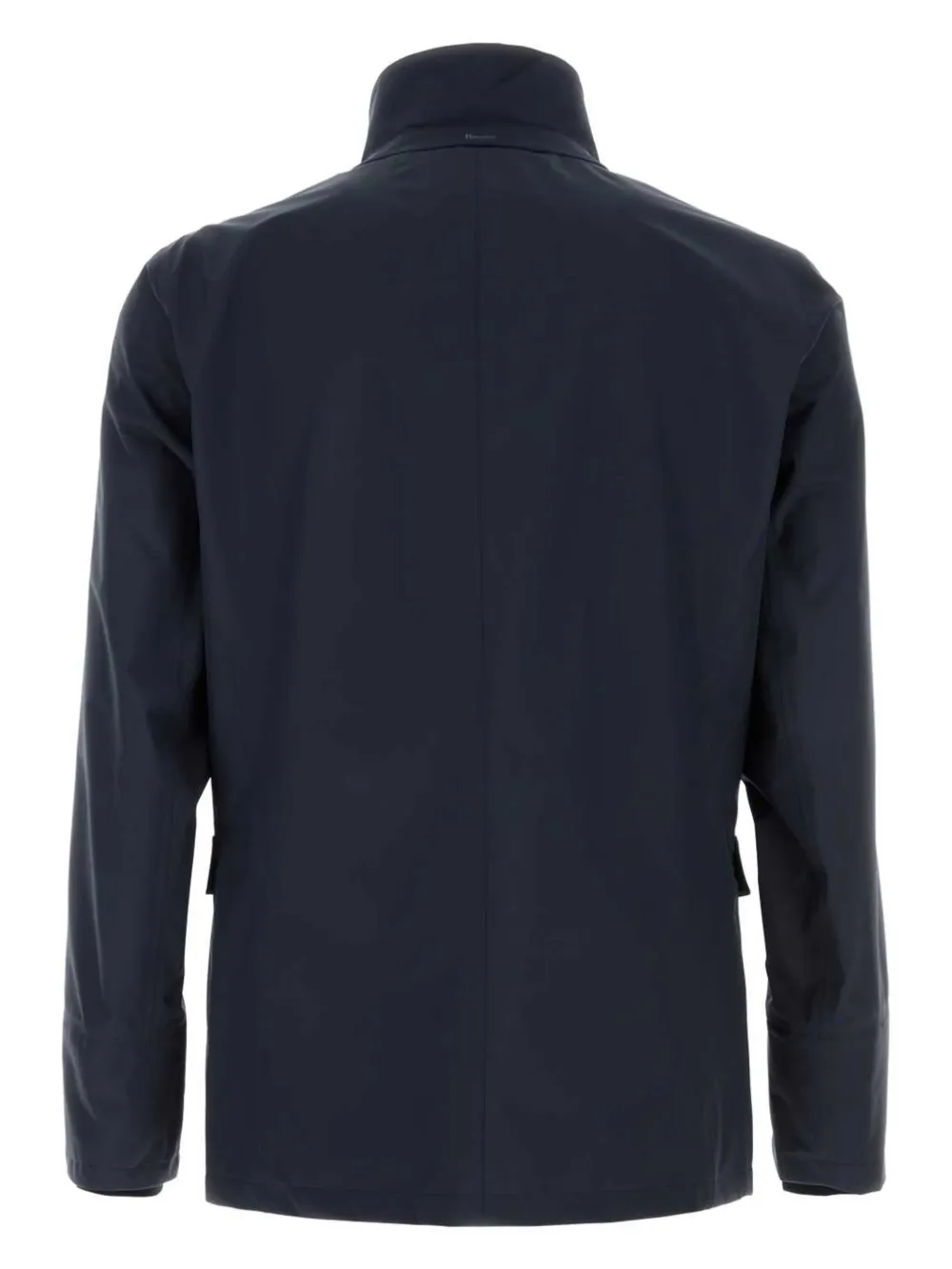 Herno Blazer met opstaande kraag - Blauw