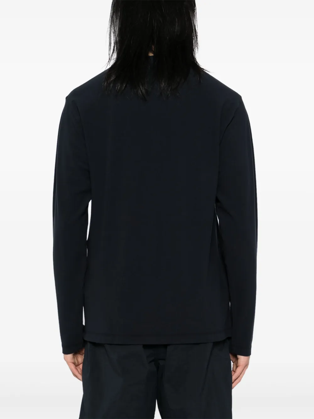 Stone Island T-shirt met logopatch Blauw