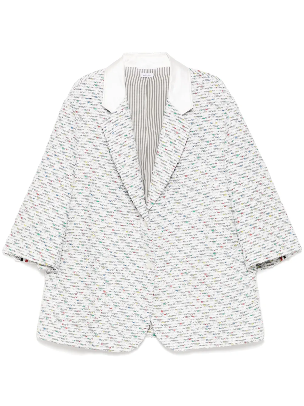 Thom Browne ツイードジャケット - グレー Thom Browne ツイードジャケット - グレー