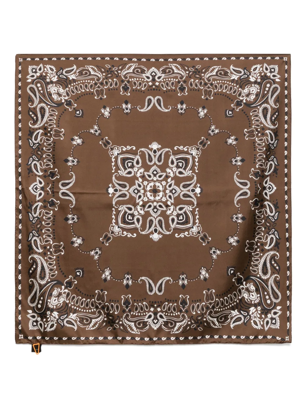 SANDRO bandana-print scarf | Brown | Image 1