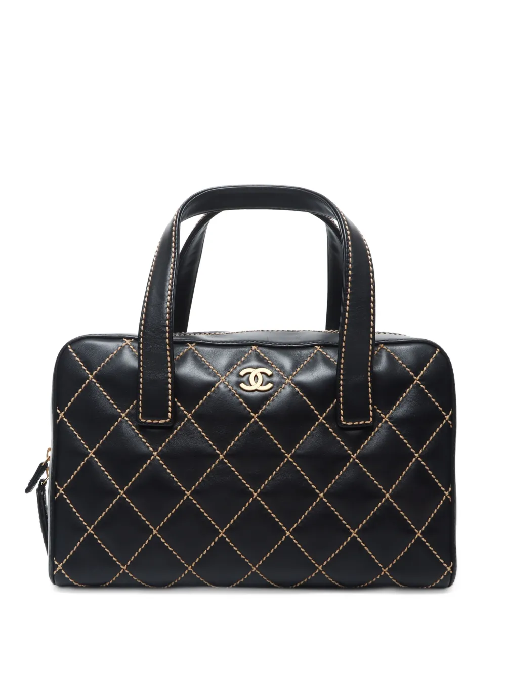 CHANEL Pre-Owned 2003-2004 Wild Stitch handbag | Black | Image 1