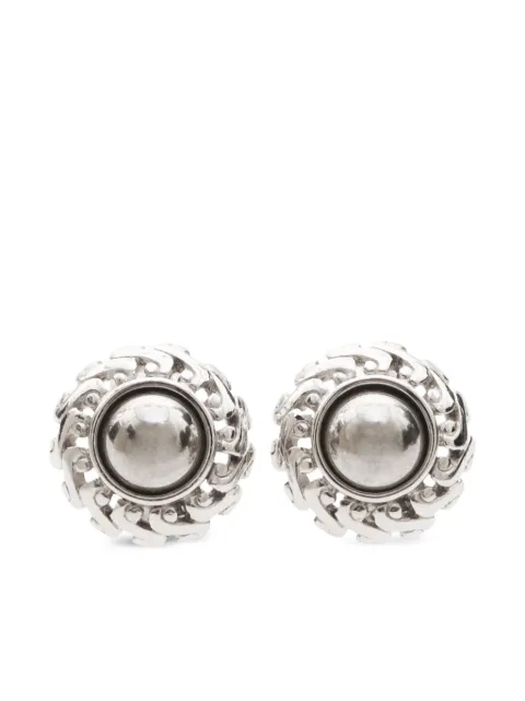 Givenchy Pre-Owned 2000s domed clip-on earrings