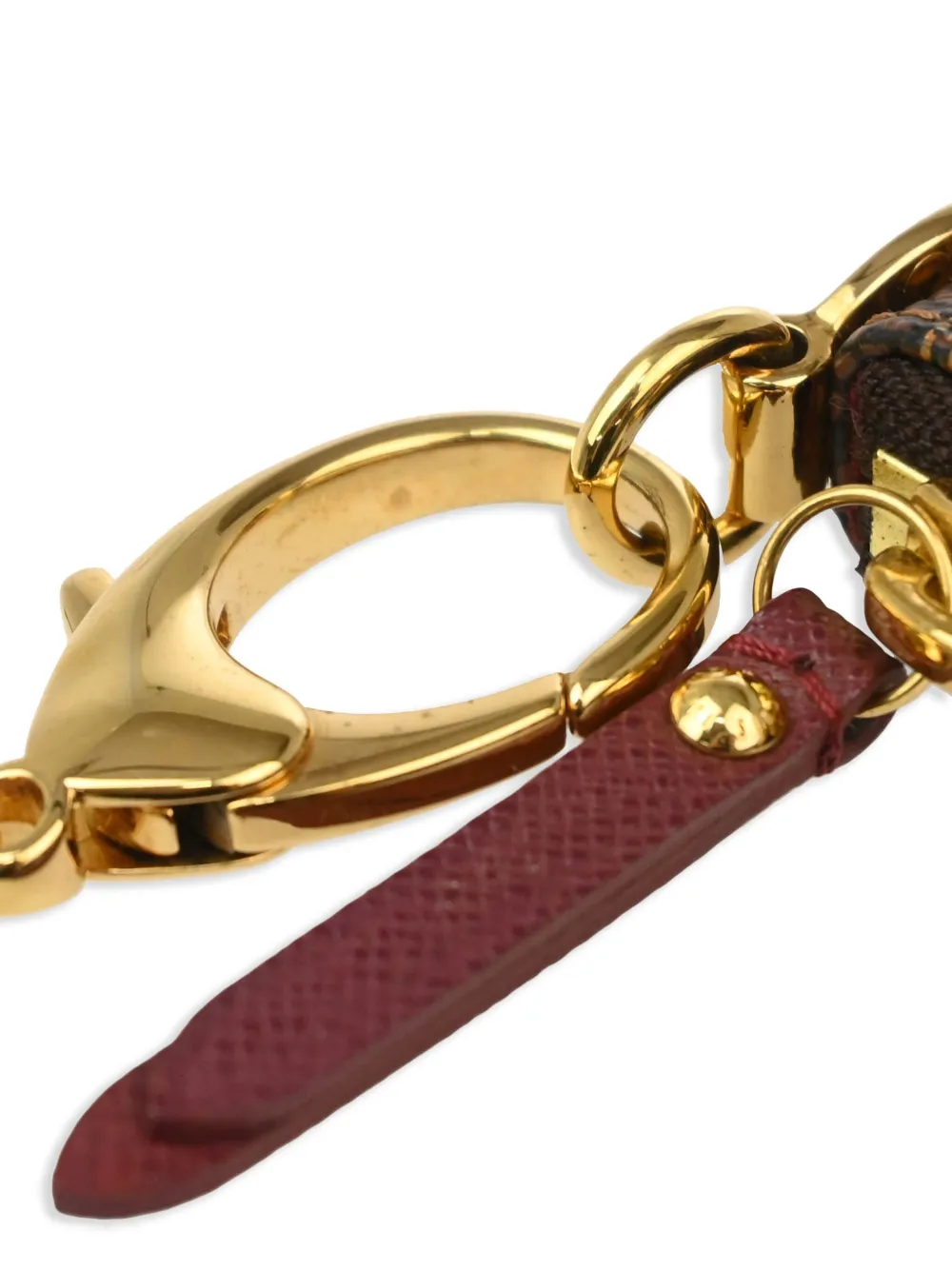 Pre-owned Louis Vuitton 2010 Milla Mm Clutch Bag In Brown