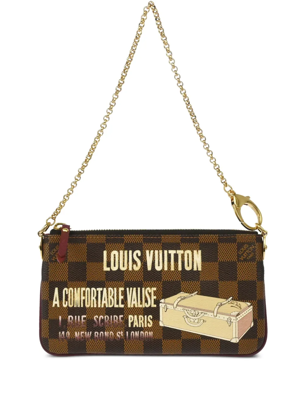 Louis Vuitton Pre-Owned 2010s ミラ MM クラッチバッグ - ブラウン Louis Vuitton Pre-Owned 2010s ミラ MM クラッチバッグ - ブラウン