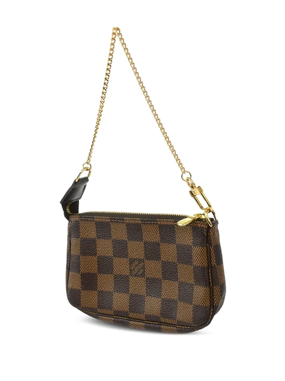 Louis Vuitton Pre-Owned 2010 Pochette Accessories kleine clutch - Bruin