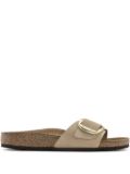 Birkenstock Madrid Big Buckle slides - Neutrals