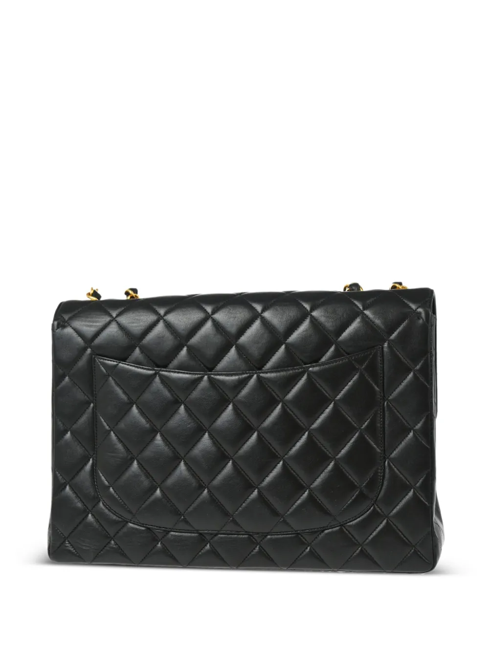 CHANEL Pre-Owned 1997 Jumbo Classic Flap schoudertas - Zwart