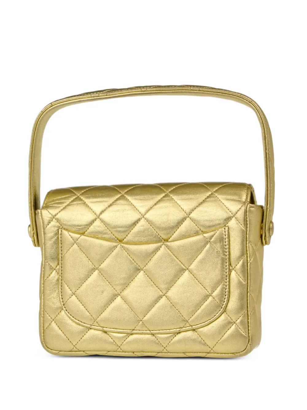 CHANEL Pre-Owned 1997 gewatteerde mini-tas - Goud