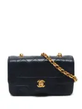 CHANEL Pre-Owned 1989-1991 CC quilted shoulder bag - Blue