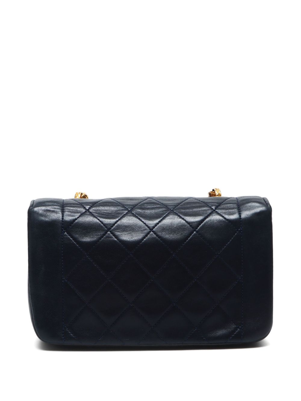 CHANEL Pre-Owned 1989-1991 CC gewatteerde schoudertas - Blauw