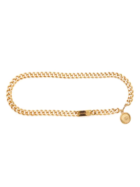 CHANEL Pre-Owned 1996 CC chain belt