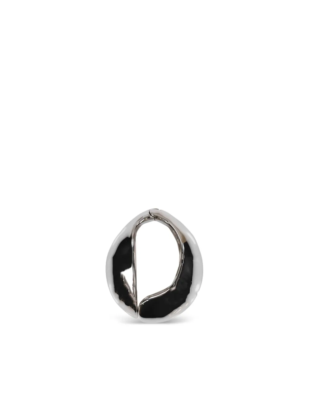 Coperni Sculpturale oorringen - Zilver