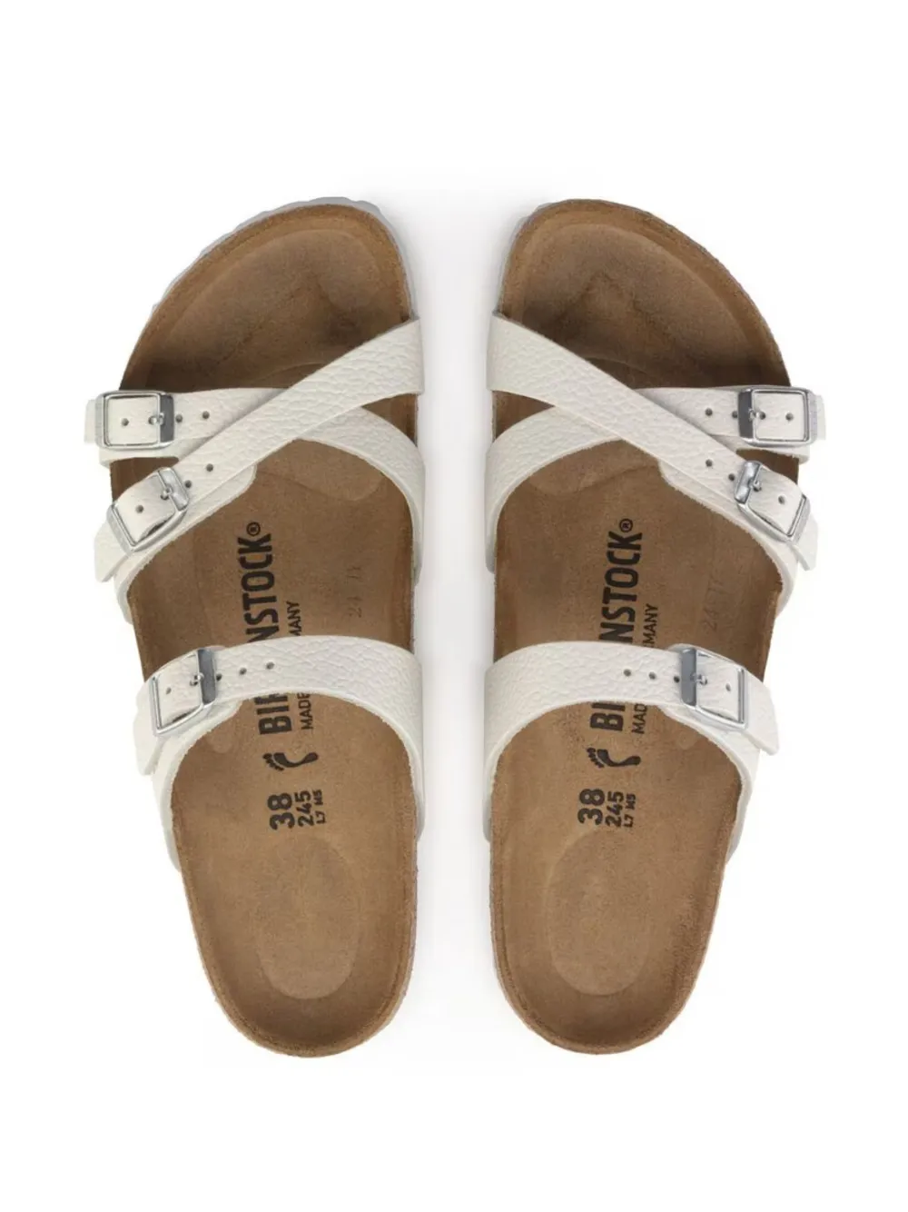 Birkenstock Franca sandals White