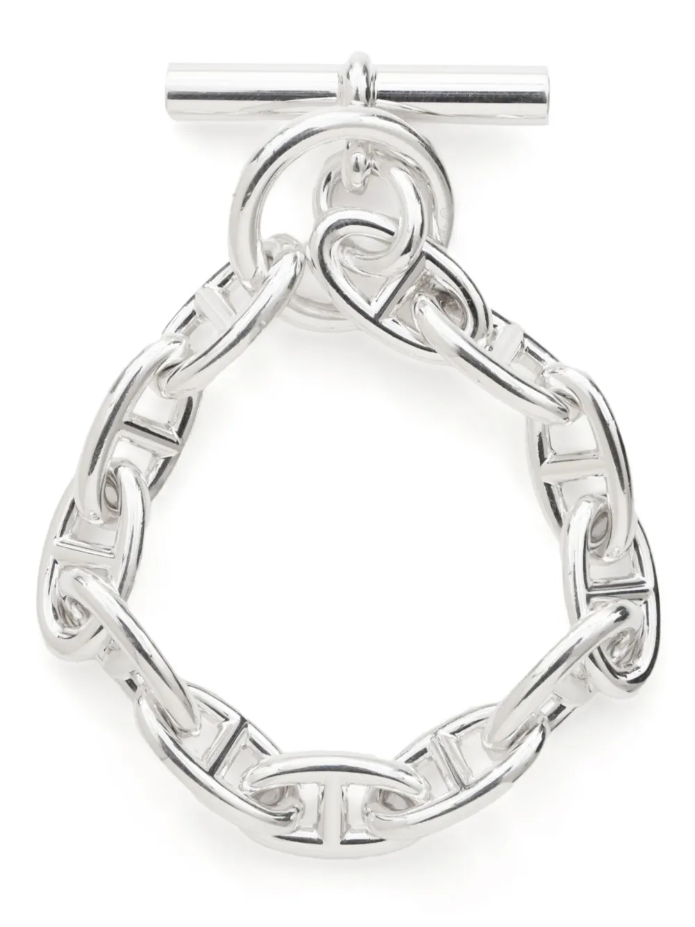Hermès Pre-Owned pulsera Chaine d'Ancre GM 2000 | plateado | Image 1