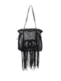 CHANEL Pre-Owned 2009-2010 CC mesh handbag - Black
