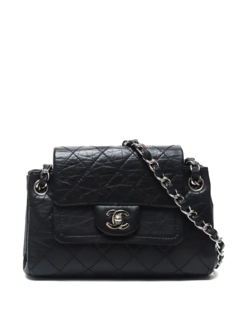CHANEL Pre-Owned 2005-2006 CC quilted shoulder bag FF11682 - 0