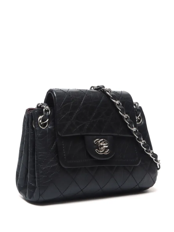 CHANEL Pre-Owned 2005-2006 ココマーク ショルダーバッグ | ブラック