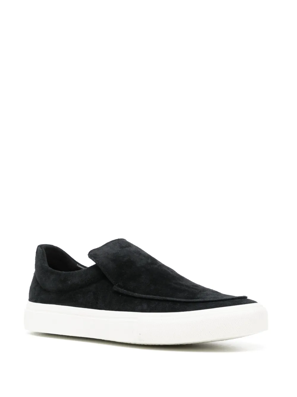 James Perse Coastal suède sneakers - Zwart