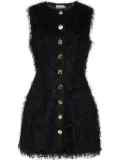 Anna Quan textured-finish mini dress - Black
