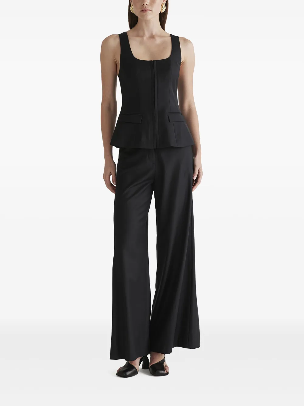 Anna Quan tailored trousers - Zwart