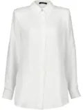 Balmain jacquard-pattern shirt - White