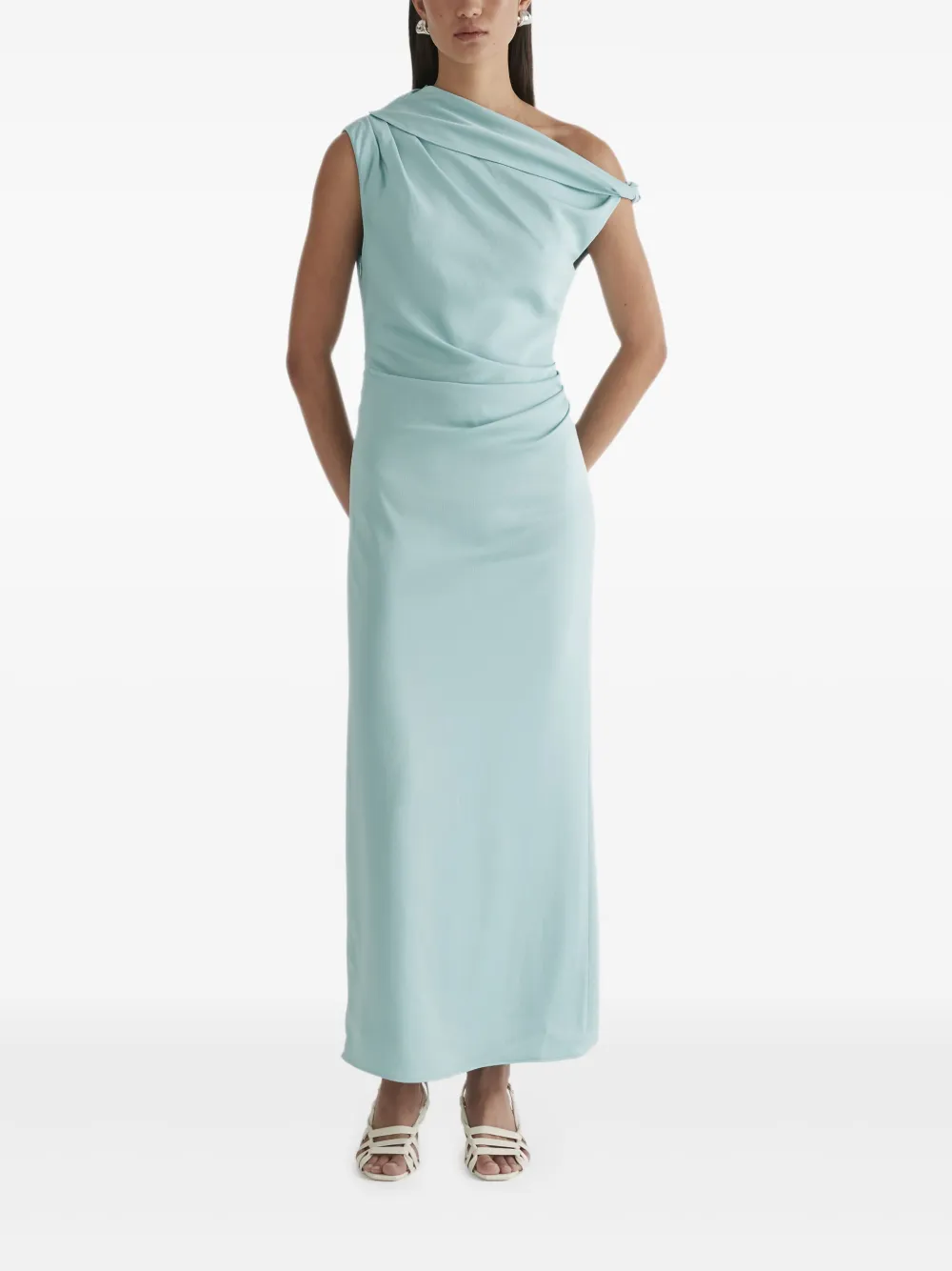 annaquan Anna Quan Gedrapeerde midi-jurk - Blauw