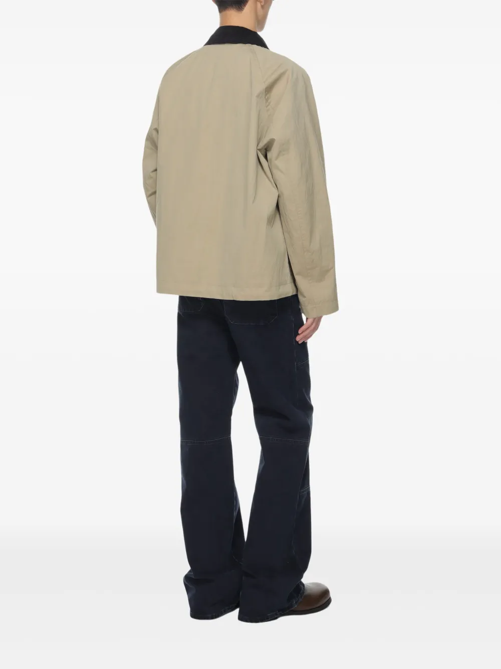 Studio Nicholson Katoenen jack Beige