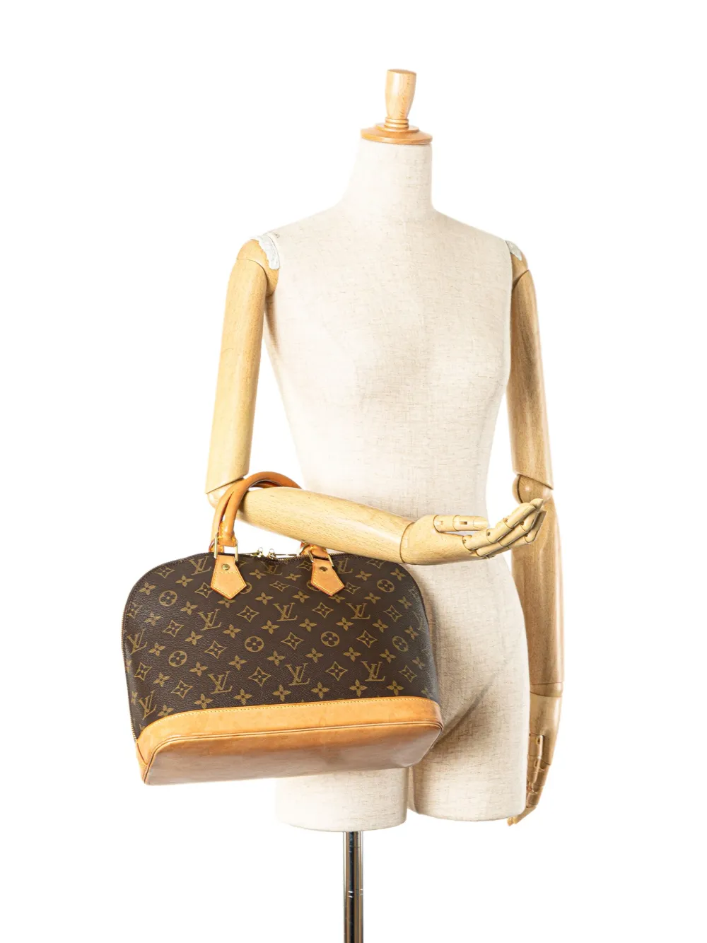 Louis Vuitton Pre-Owned 2000 Monogram Alma PM handtas - Bruin