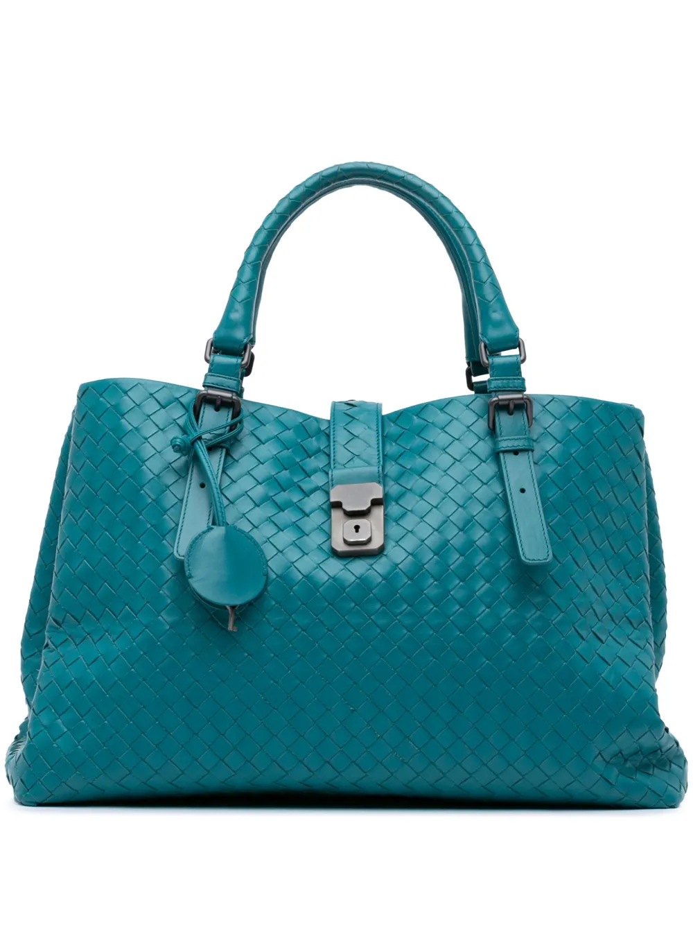 2012-2024 Medium Nappa Intrecciato Roma tote bag