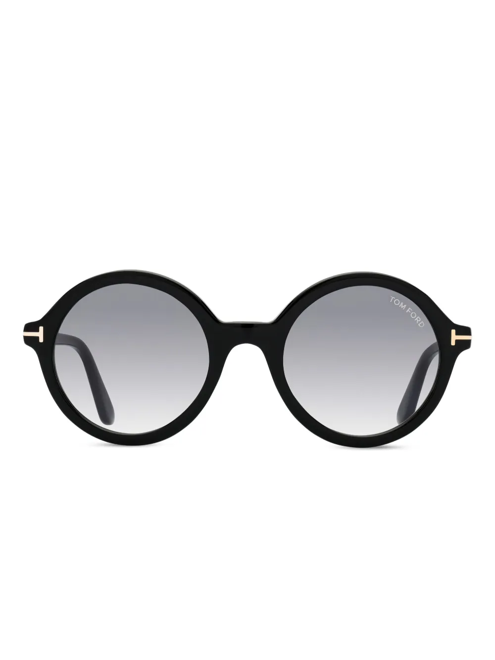 TOM FORD Eyewear Occhiali da sole tondi - Nero