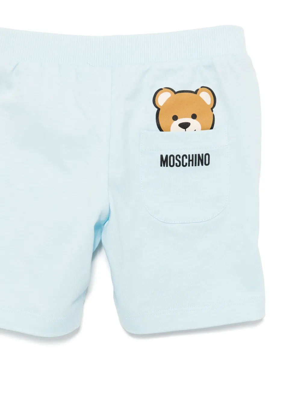 Moschino Kids Babypakje set met logoprint Blauw