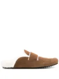 James Perse suede slippers - Brown