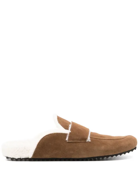 James Perse suede slippers