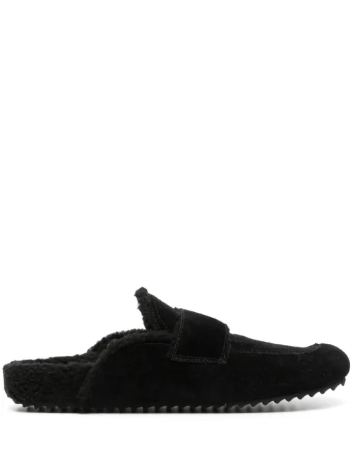 James Perse sandales en daim - Noir - James Perse - Modalova