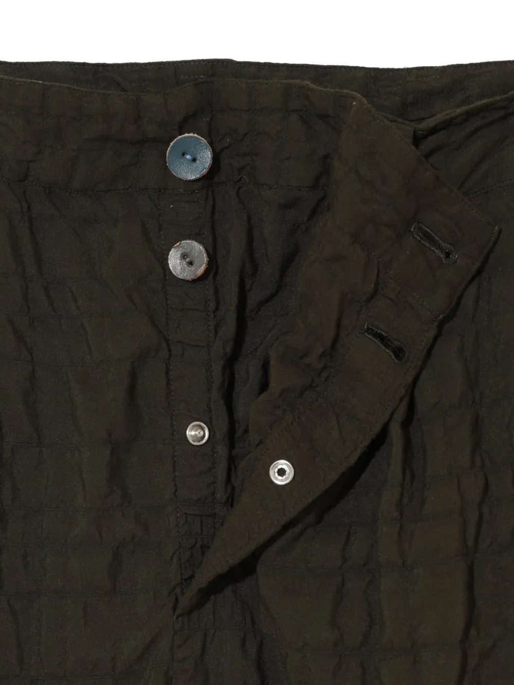 Undercover Broek met afwerking van kant Groen