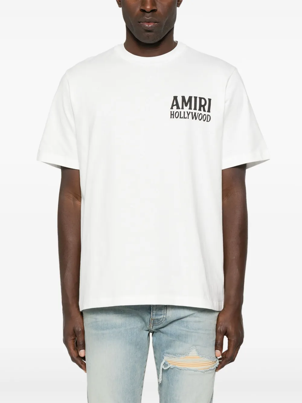 AMIRI T-shirt met logoprint Wit