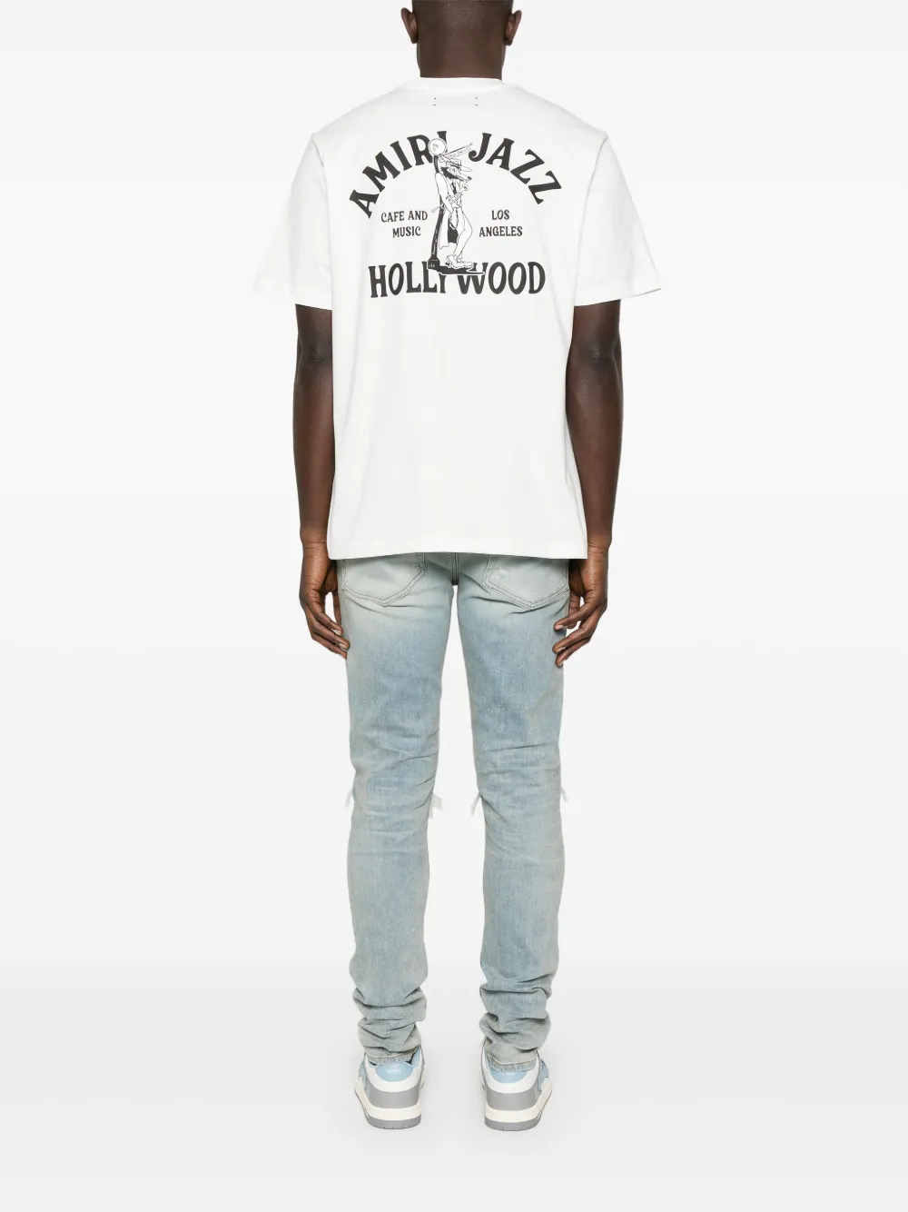 AMIRI logo-print T-shirt - Wit