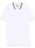 Iceberg logo-patch polo shirt - White
