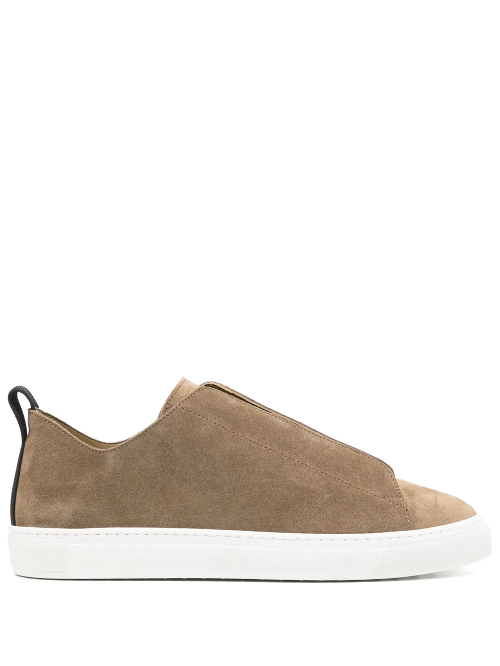 James Perse baskets Solstice en daim | marron | Image 1