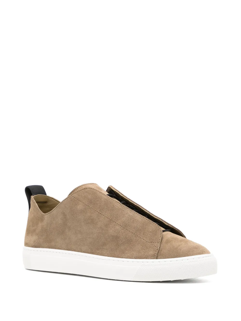 James Perse Solstice suède sneakers - Bruin